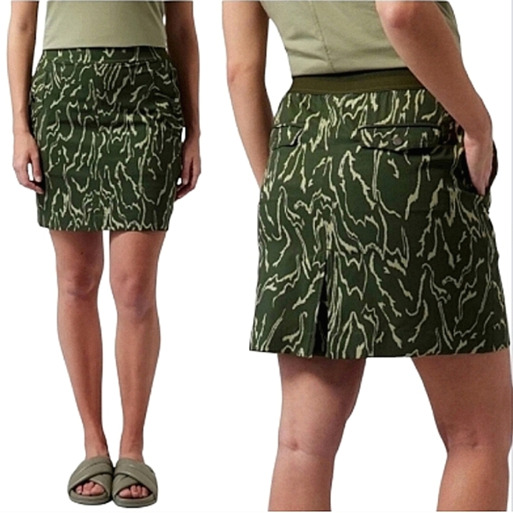 Athleta Vienna Skort in Voyage Eucalyptus Olive Green Size 2